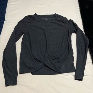 Old Navy Active Charcoal Long Sleeve Top